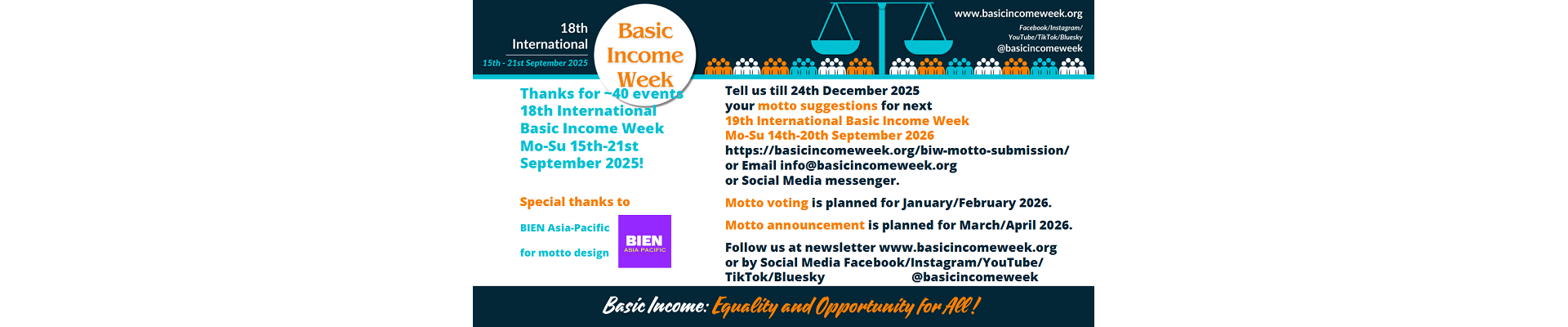 International Basic Income Week